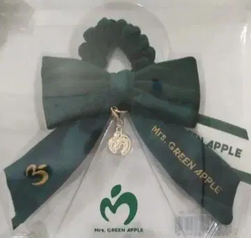 Mrs. GREEN APPLE 라이트 스틱 리본 슈슈 그린
