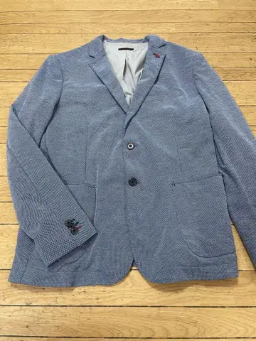 고급 [ ZARA MAN ] 테일러드 자켓 블루 새상품