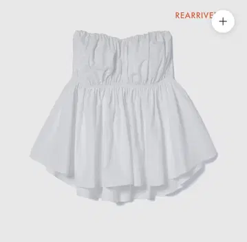 시루무린 프릴 베어탑 허리 패드