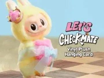 THE MONSTERS Let's Checkmate 봉제 인형 펜던트