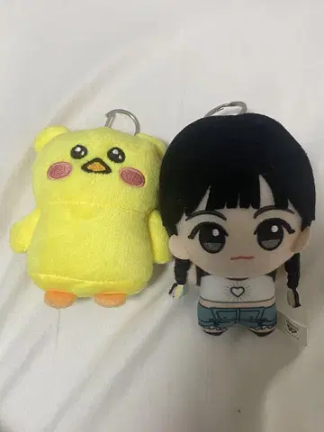 lesserafim 은채 홍삐삐 봉제 인형