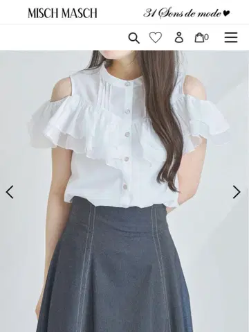 MISCH MASCH 블라우스 프리사이즈