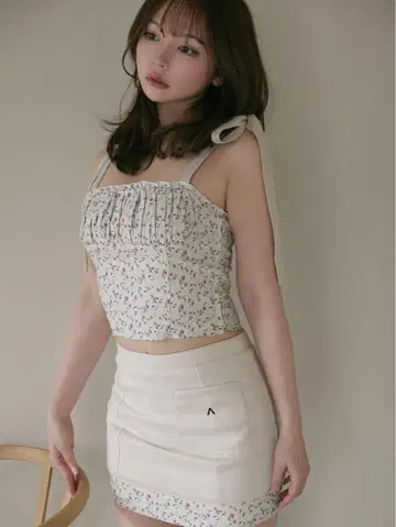 ANDMARY Charlotte 리본 셋업 정품