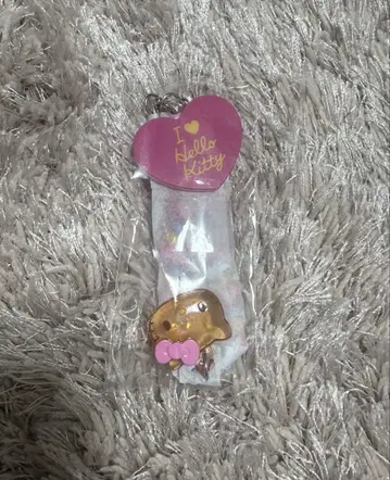 헬로키티 시크릿 스트랩 햇볕에 탄 키티 핑크