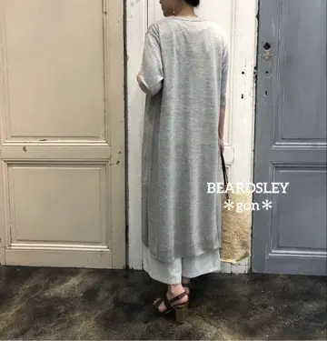 BEARDSLEY 비어즐리 린넨 롱 가디건
