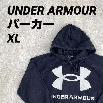 UNDER ARMOUR 네이비 후드티