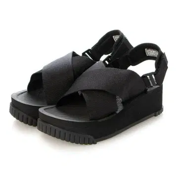 새상품 22cm SHAKA FIESTA PLATFORM BLACK