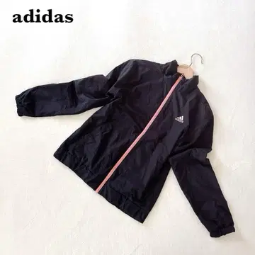 아디다스 adidas 트랙 자켓 S 블랙 핑크 저지 스포츠