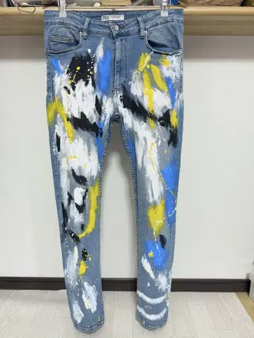 신축성 강한 봄/여름용 페인트 ZARA MAN 스트레치 데님
