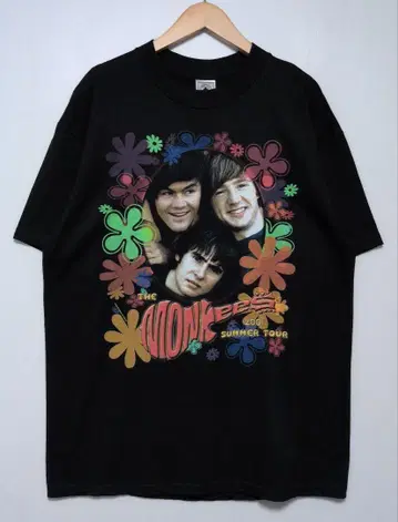 VINTAGE Monkees 몽키즈 DELTA 티셔츠 L