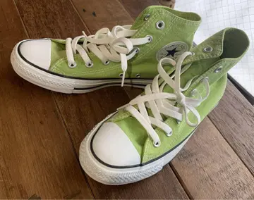 CONVERSE ALL STAR 하이컷 스니커즈 라이트 그린