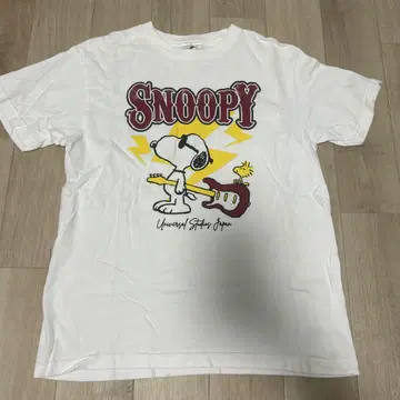 SNOOPY 유니버설 스튜디오 재팬 티셔츠