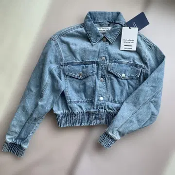 PULL&BEAR 크롭 데님 자켓