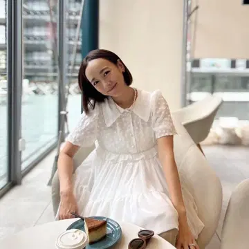 새상품급 rosy monster 쉬폰 블라우스