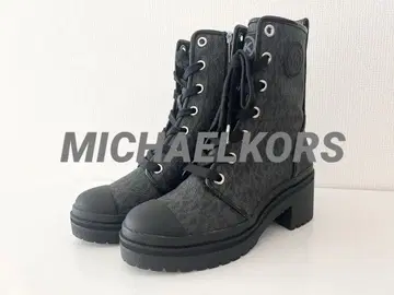 MICHAELKORS 레이스업 부츠 블랙 새상품
