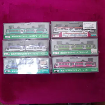 모데모 NT80 도큐 300계 한꺼번에 6량