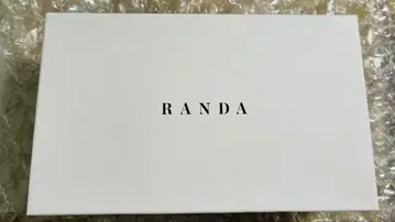 RANDA 시스루 도트 힐 펌프스 도트 무늬 베이지
