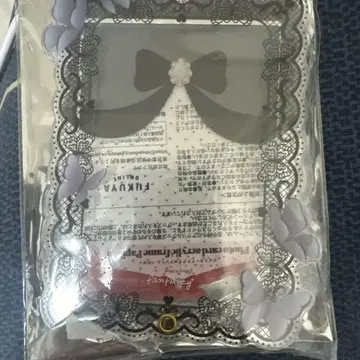 후쿠야 fukuya 아크릴 프레임 파피용 블랙 블랙