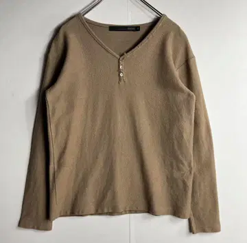 90년대 일본제 헨리넥 롱T 페어리 그런지 Y2K