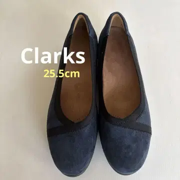 새상품 클락스 아티산 빅 사이즈 펌프스 네이비 25.5cm