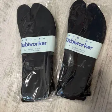 Tabiworker 블랙 타비 L 사이즈