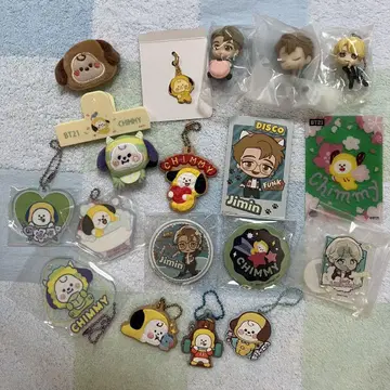 BT21 치미 지민 키링 세트