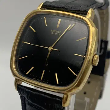 Seiko 세이코 Chariot 5931-5470 블랙 골드 남성용