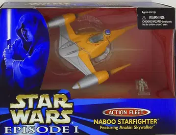 TOMY ACTION FLEET NABOO STARFIGHTER