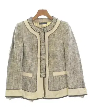Alberta Ferretti 여성용 노카라 자켓