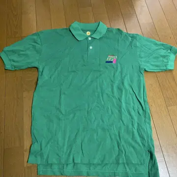 후지 컬러 피케 셔츠 그린 FUJICOLOR SUPER HG 400