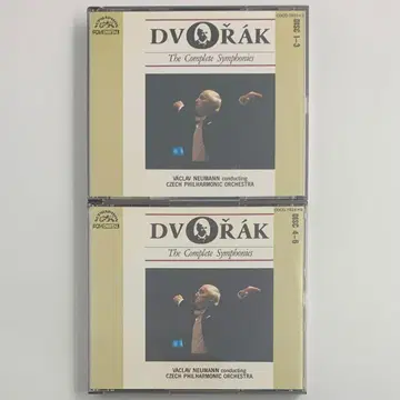 드보르자크: 교향곡 전집 노이만 [골드반 6매]