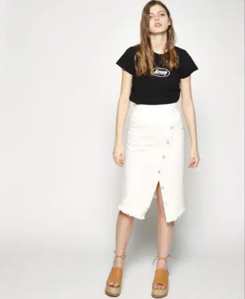moussy 데님 스커트