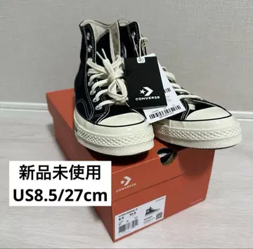 [ CONVERSE ] ct70 하이컷 척테일러 BK 27.0cm