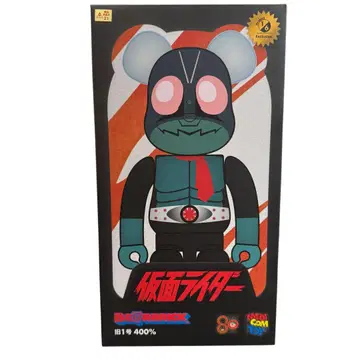 BE@RBRICK 가면라이더 구 1호 400% 베어브릭 메디콤토이