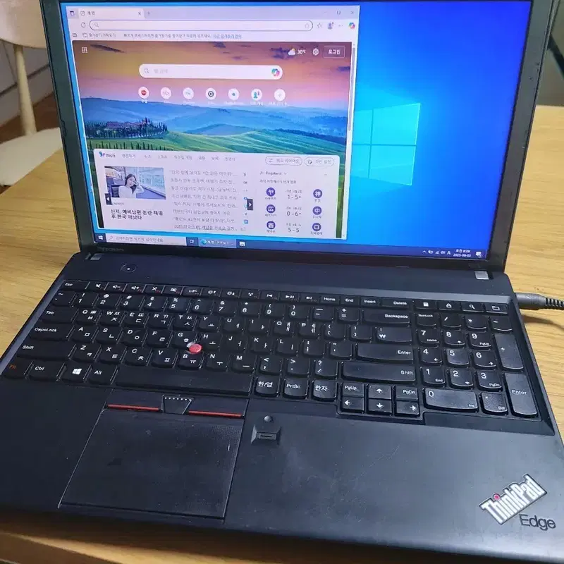 i7 쿼드코어 지포스그래픽 노트북 씽크패드 Edge 노트북