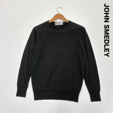 JOHN SMEDLEY 존스메들리 울 긴팔 니트 블랙
