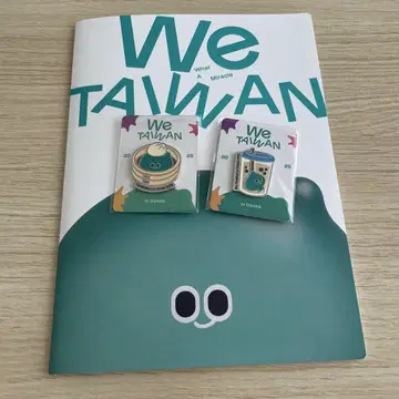 엑스포 WE TAIWAN 대만 핀 배지 핀즈