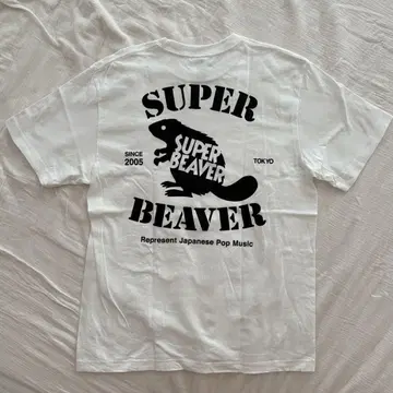 super beaver 라이브 T셔츠 20주년