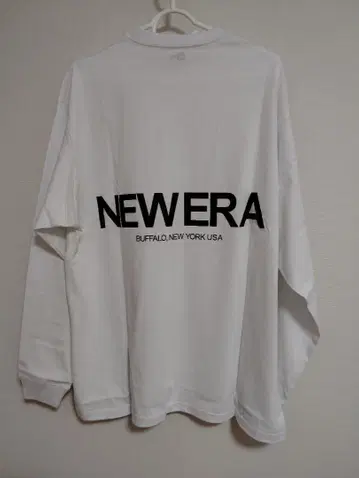 새상품 NEWERA 뉴에라 긴팔 롱 티셔츠 오버사이즈 롱T