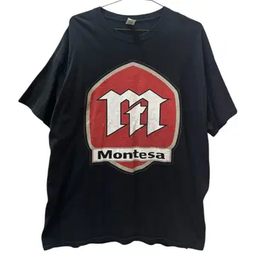 montesa 기업 오토바이 자전거 티셔츠 구제 빈티지 블랙