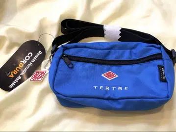 새상품 단톤 TERTRE 코듀라 블루 숄더백 남녀 공용