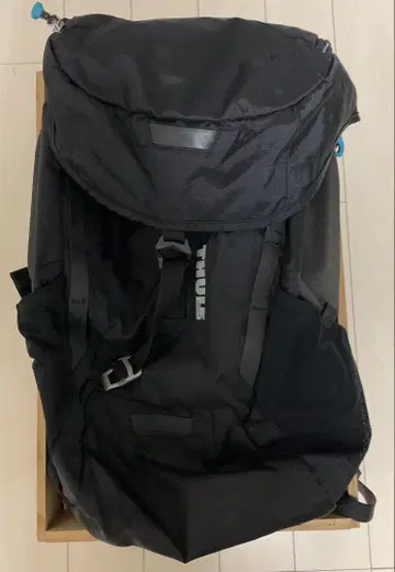 THULE 블랙 백팩