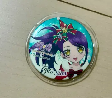 프리파라 크리스마스 드림 라이브 2016 캔뱃지 토도 시온