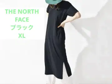 THE NORTH FACE 블랙 XL 반팔 원피스