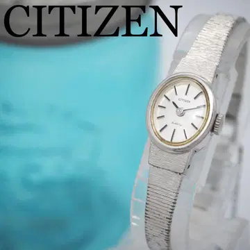 558 CITIZEN 시계 수동 와인딩 오벌 여성용 빈티지 WGP