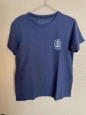 patagonia M 사이즈 반팔 티셔츠 다크 블루