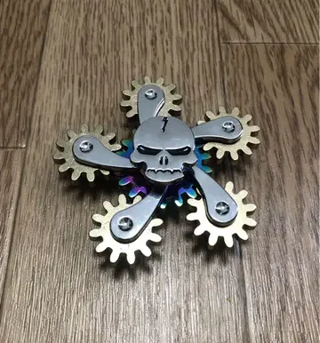 해골 핸드 스피너