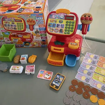 가격 인하 오사츠 스이스이! 셀프로 삐! 호빵맨 레지스터 덤 포함