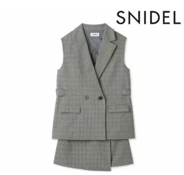 SNIDEL 베스트 셋업 원피스 하의 팬츠 숏 기장 0