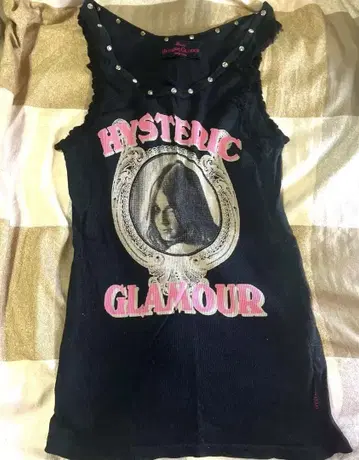HYSTERIC GLAMOUR 비쥬 장식 탱크탑